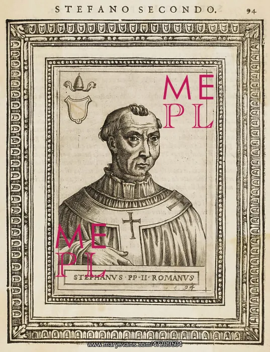 : POPE STEPHANUS II : POPE STEPHANUS II