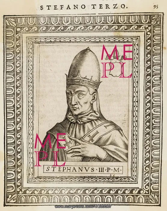 : POPE STEPHANUS III : POPE STEPHANUS III