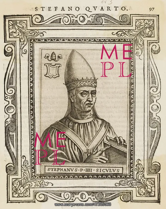  : POPE STEPHANUS IV