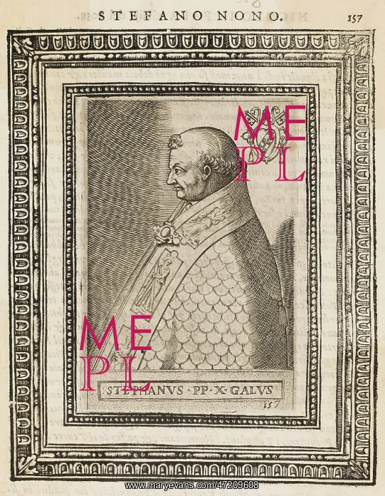 : POPE STEPHANUS IX : POPE STEPHANUS IX
