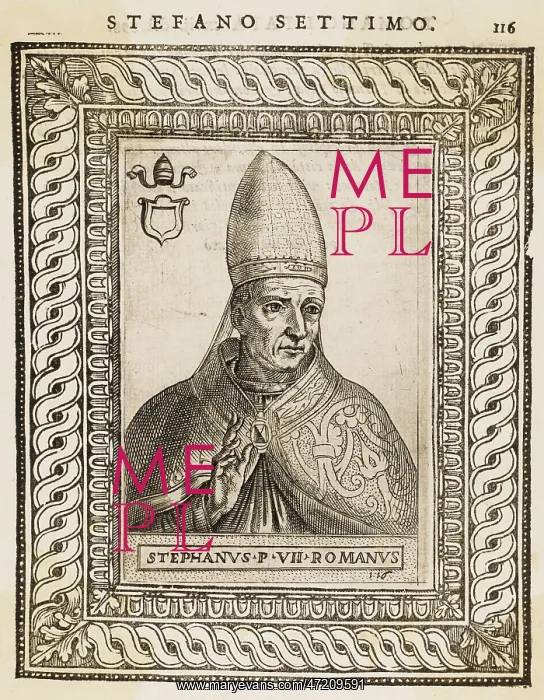  : POPE STEPHANUS VII