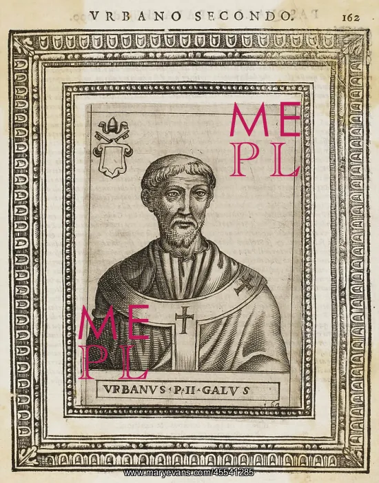  : Pope Urbanus II