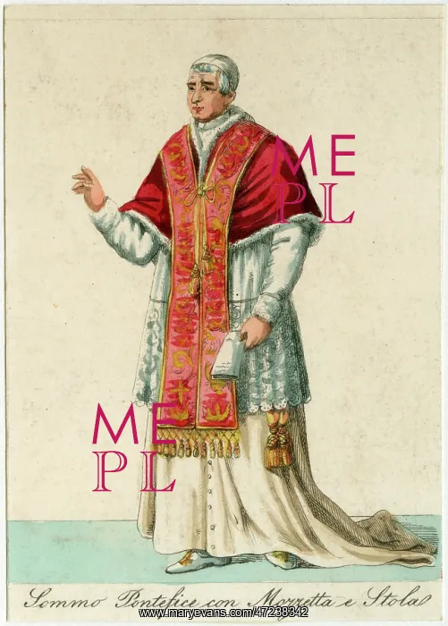  : Pope Wearing Mozzetta