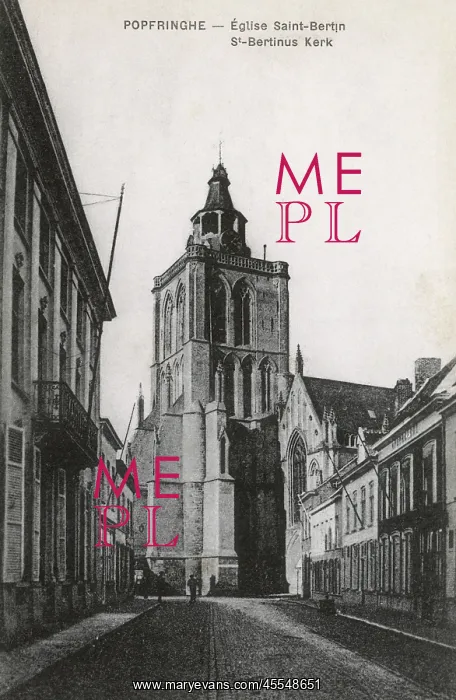 : Poperinge, Belgium - Saint Bertin Church : Poperinge, Belgium - Saint Bertin Church