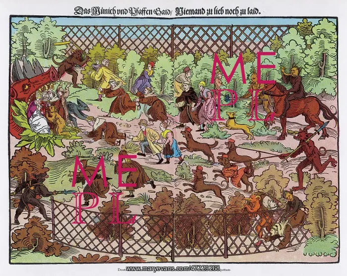 : POPES & MONKS SATIRISED : POPES & MONKS SATIRISED