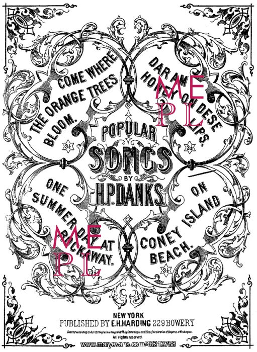 : Popular Songs by H.P. Danks, featuring On ? : Popular Songs by H.P. Danks, featuring On ?