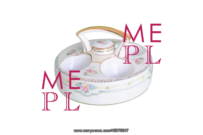 : Porcelain egg warmer : Porcelain egg warmer
