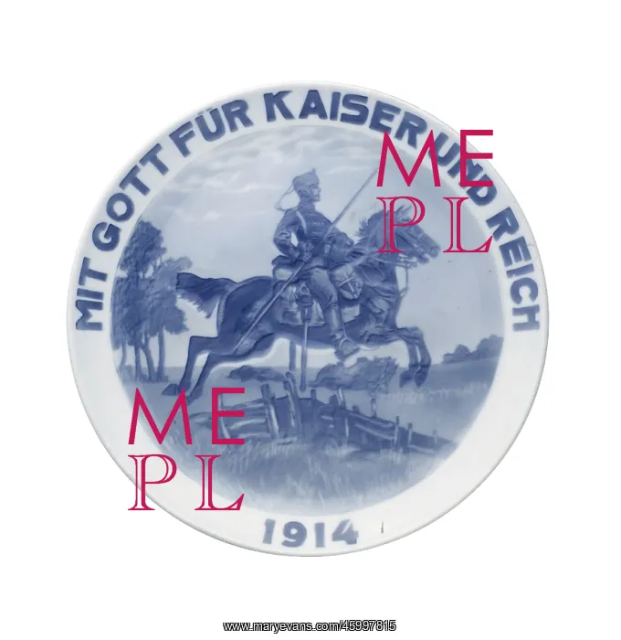  : Porcelain plate