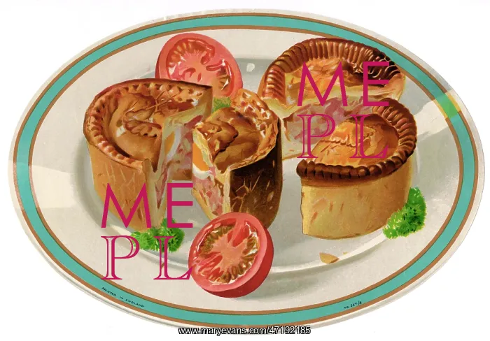  : PORK PIE ON A PLATE