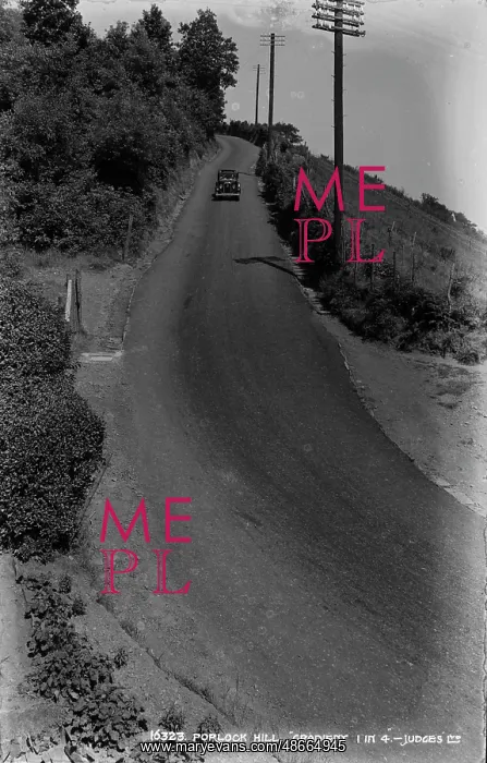 : Porlock Hill Gradient : Porlock Hill Gradient