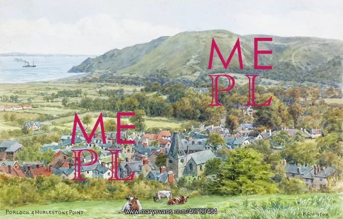 : Porlock and Hurlestone Point, Somerset : Porlock and Hurlestone Point, Somerset