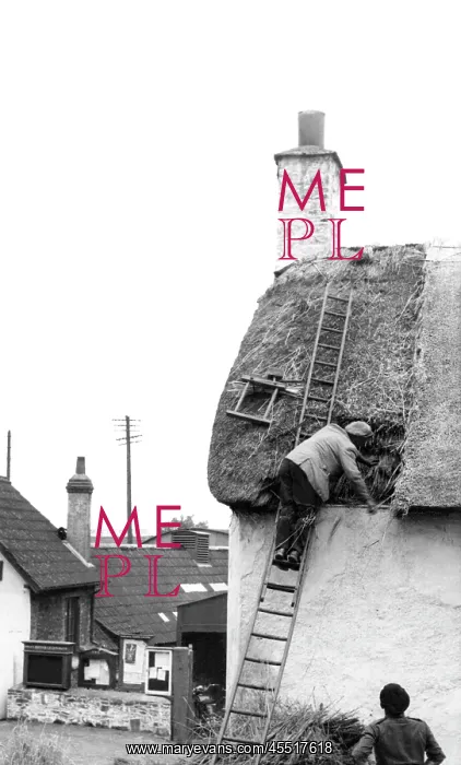  : Porlock, Thatching c1950