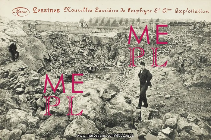 : Porphyry Mine in Lessines, Belgium : Porphyry Mine in Lessines, Belgium