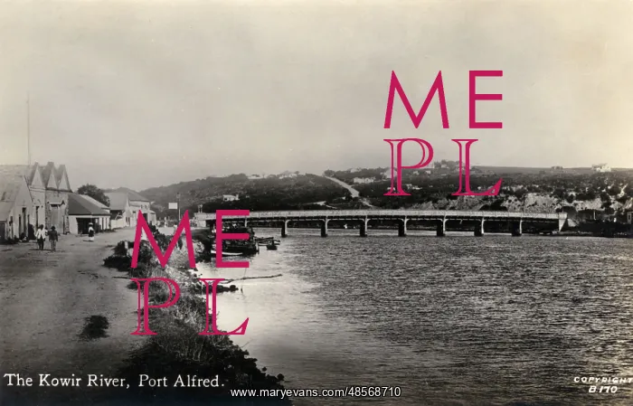 : Port Alfred, Eastern Cape, Cape Colony, South Africa : Port Alfred, Eastern Cape, Cape Colony, South Africa
