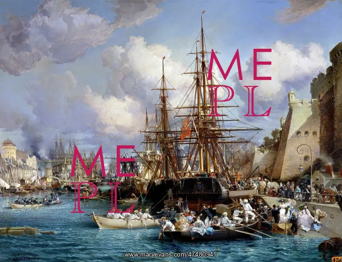: The Port of Brest, 1864 : The Port of Brest, 1864