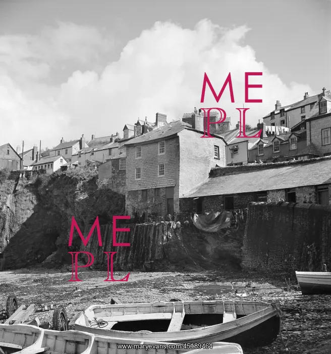 : Port Isaac harbour, Cornwall : Port Isaac harbour, Cornwall