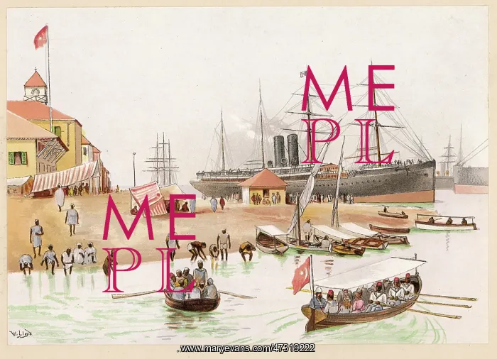  : PORT SAID / EGYPT / C.1880