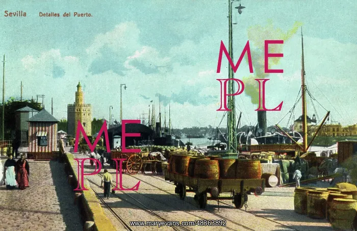  : Port of Seville, Spain
