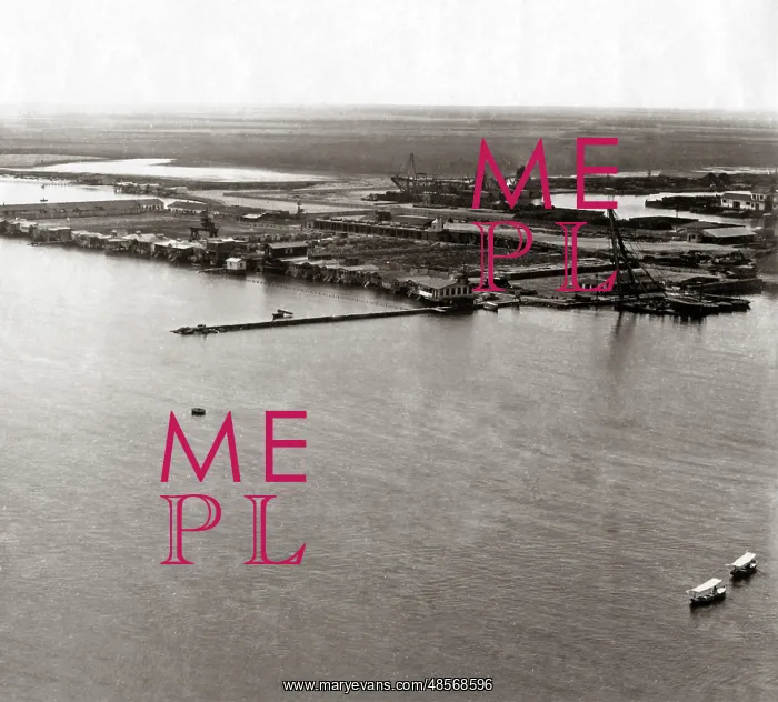  : Port of Suez, Egypt, circa 1880s