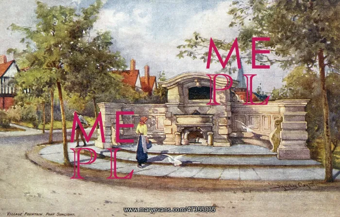 : PORT SUNLIGHT POSTCARD : PORT SUNLIGHT POSTCARD