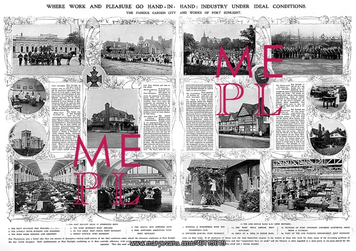 : Port Sunlight - where work and pleasure go hand in hand : Port Sunlight - where work and pleasure go hand in hand