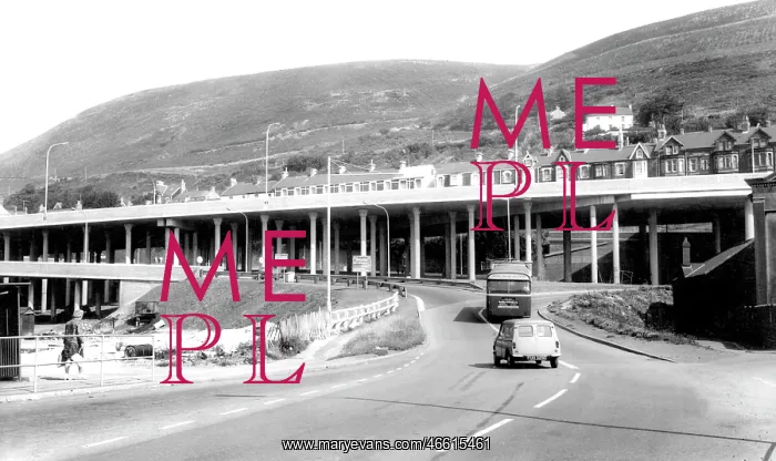  : Port Talbot, the M4 Motorway c1966