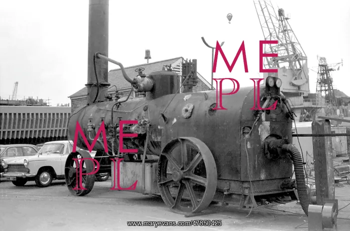 : A portable steam boiler : A portable steam boiler