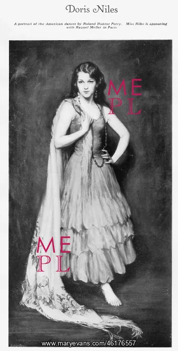 : A portait of the dancer Doris Niles, 1930 appearing : A portait of the dancer Doris Niles, 1930 appearing