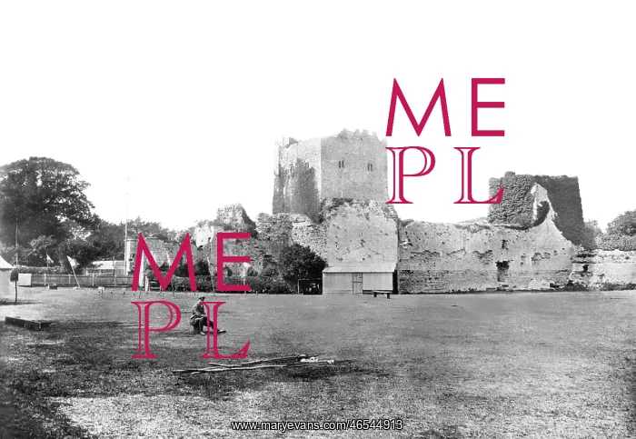  : Portchester, the Castle 1892
