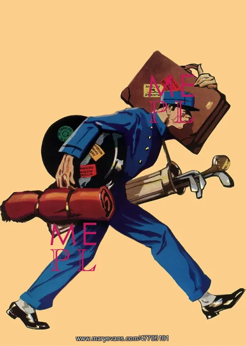  : Porter with Golfbag