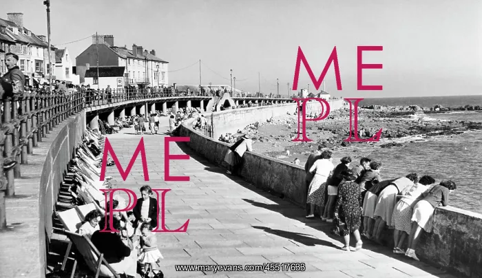  : Porthcawl, the Lower Promenade c1955