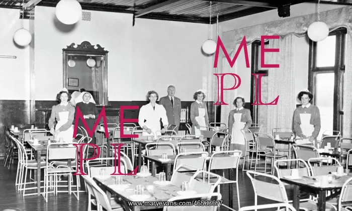  : Porthcawl, The Rest, the Dining Room c1955