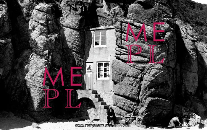 : Porthcurno, the House in the rocks c1955