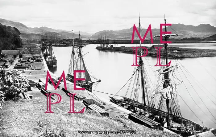  : Porthmadog, the Harbour c1870