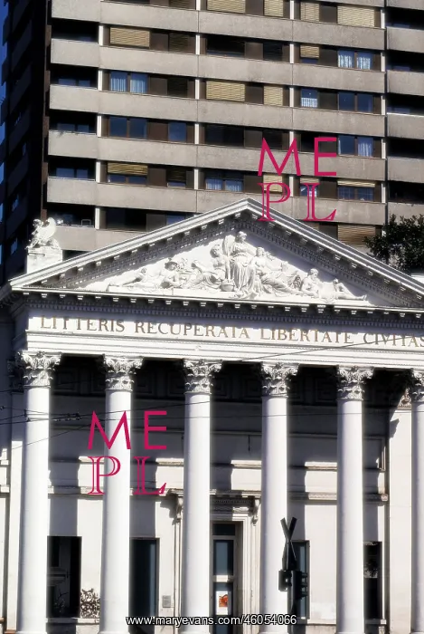 : The Portico of the old Public Library : The Portico of the old Public Library