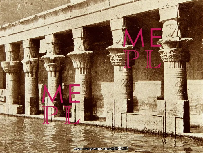 : Portico of the Temple of Philae : Portico of the Temple of Philae