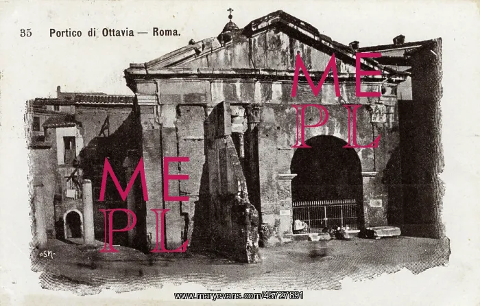 : Porticus Octaviae - Rome, Italy : Porticus Octaviae - Rome, Italy