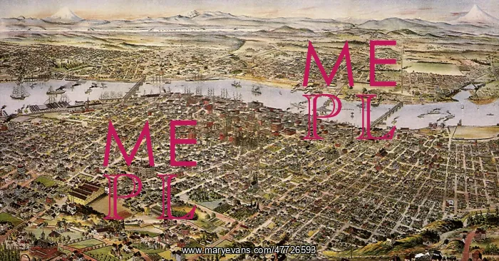 : Portland, Oregon 1890 : Portland, Oregon 1890