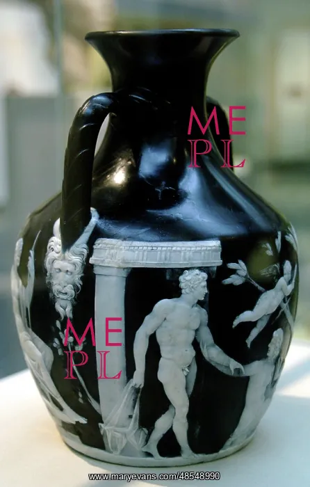 : The Portland Vase. Detail : The Portland Vase. Detail