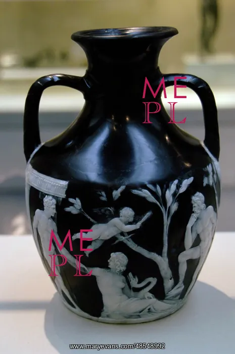 : The Portland Vase. Detail : The Portland Vase. Detail