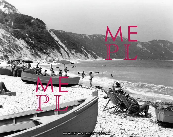 : PORTONOVO BEACH SCENE : PORTONOVO BEACH SCENE