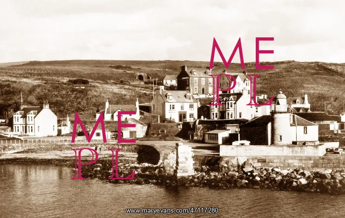  : Portpatrick Old Lighthouse early 1900s