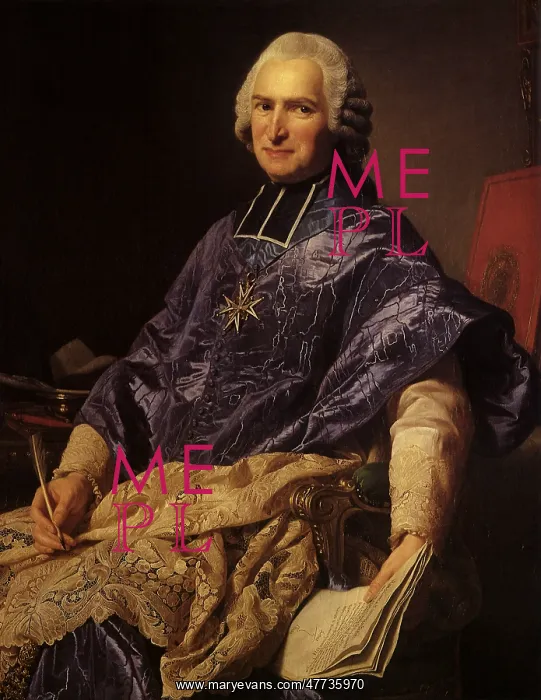 : Portrait of the Abbe Joseph Marie Terray : Portrait of the Abbe Joseph Marie Terray