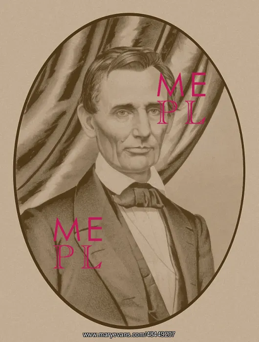  : Portrait of Abe Lincoln as a clean-shaven