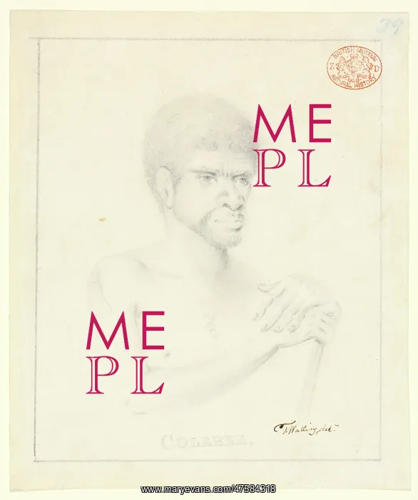 : Portrait of an Aboriginal man named Colebee : Portrait of an Aboriginal man named Colebee