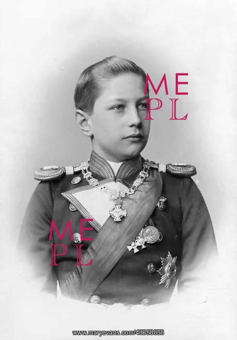 : Portrait of Adalbert of Prussia, 1898 : Portrait of Adalbert of Prussia, 1898