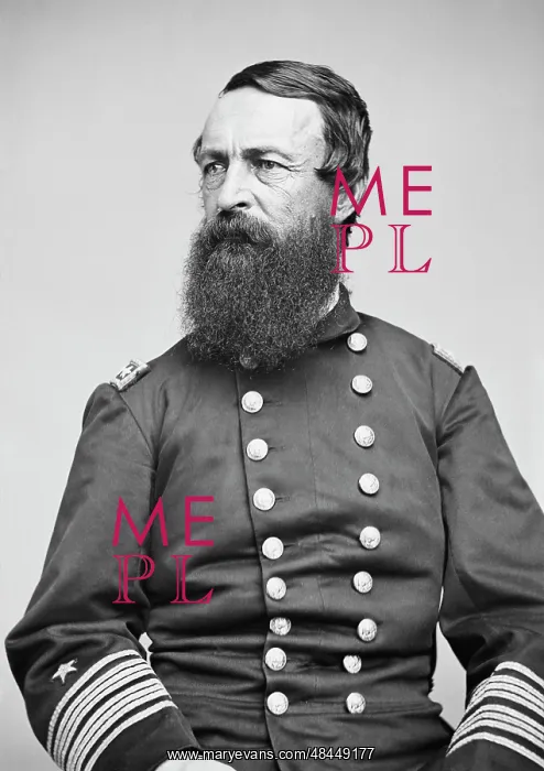 : Portrait of Admiral David Dixon Porter : Portrait of Admiral David Dixon Porter