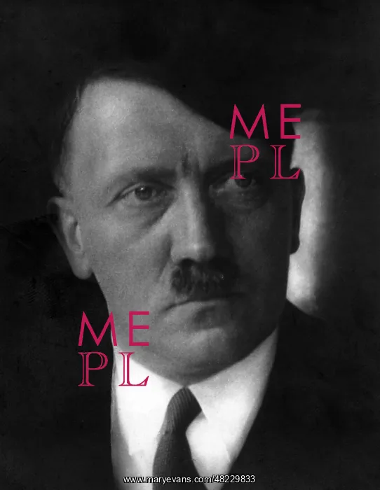 : Portrait of Adolf Hitler, around 1930 : Portrait of Adolf Hitler, around 1930