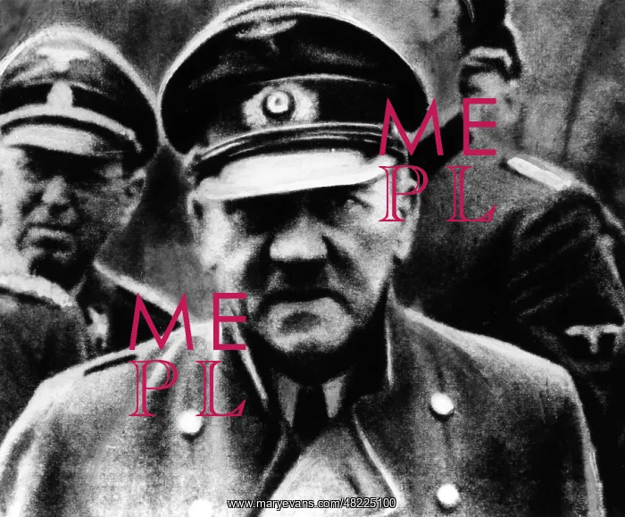 : Portrait of Adolf Hitler, 1945 : Portrait of Adolf Hitler, 1945