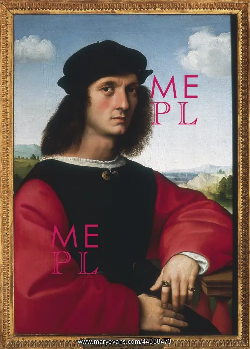 : Portrait of Agnolo Doni, by Raphael : Portrait of Agnolo Doni, by Raphael
